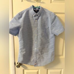 Vineyard Vines Slim Fit Murray Shirt Mens Blue Norman Island Stripe Preppy Med